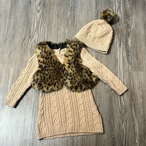 Cheetah Print Dress- 12M